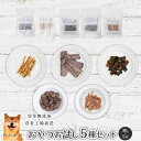 【ふるさと納税】【 愛犬 ・ 愛猫 用】無添加 おやつ 5種セット [No.5220-1356] | 植物 プランター 人気 おすすめ 送料無料