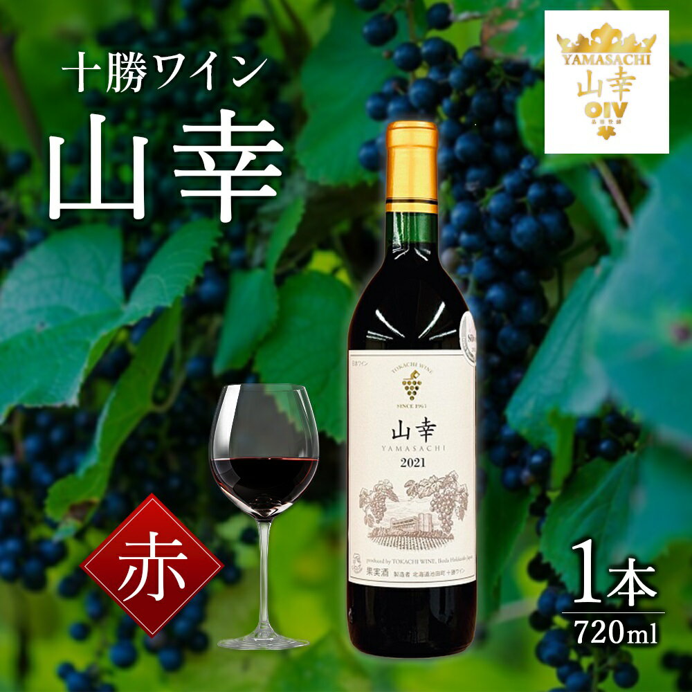 【ふるさと納税】山幸 1本 北海道 ワイン 十勝ワイン 世界が認めたO.I.V品種登録 送料無料 赤ワイン