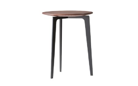 【Ritzwell】OS SIDE TABLE（φ400） サイドテーブル ウォールナット [AYG027] 家具 家具 家具 家具 家具 家具 家具 