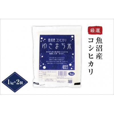 ふるさと納税 十日町市 ゆきまち米(精米) 2kg(1kg×2)〈厳選された新潟県魚沼産コシヒカリ〉　令和8年度米 |  | 01
