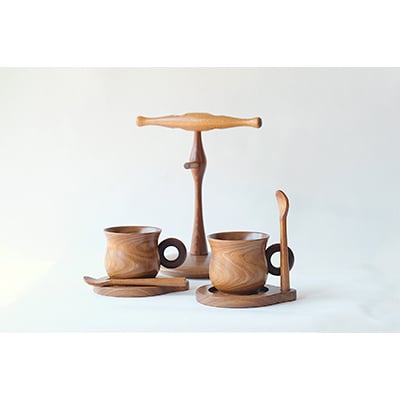 エンジュ　コーヒーカップスタンドセット_01395【1155444】
