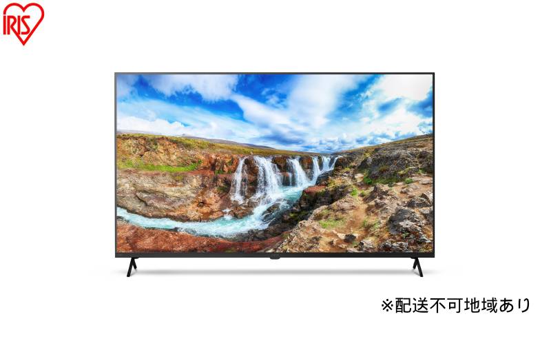50V型 4Kスマート液晶テレビ LT-50UGX-F1 ブラック テレビ 液晶テレビ 50v 型 4K インターネット対応 スマートテレビ GoogleTV チューナー内蔵 動画配信サービス 音声検索 音声操作 Wチューナー 裏番組録画 tv 50 アイリスオーヤマ