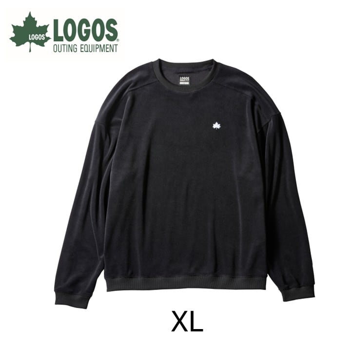 LBL ボディリカバリー ベロアスウェット XL ブラック 就寝時におすすめ 35212711【1718756】