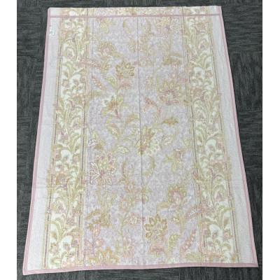 ふるさと納税 泉大津市 優しい肌ざわり。13196-1日本製ペイズリーFBZタオルケットシングルサイズ　ピンク |  | 01