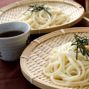 一等粉のみを使用した「金魚印」 手延うどん 大矢知 乾麺 渡辺手延製麺所