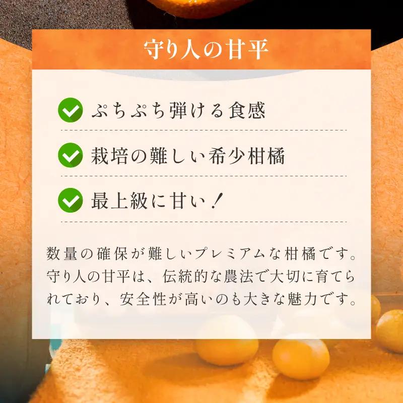 【先行予約】【数量限定】守り人の甘平 3kg（家庭用）