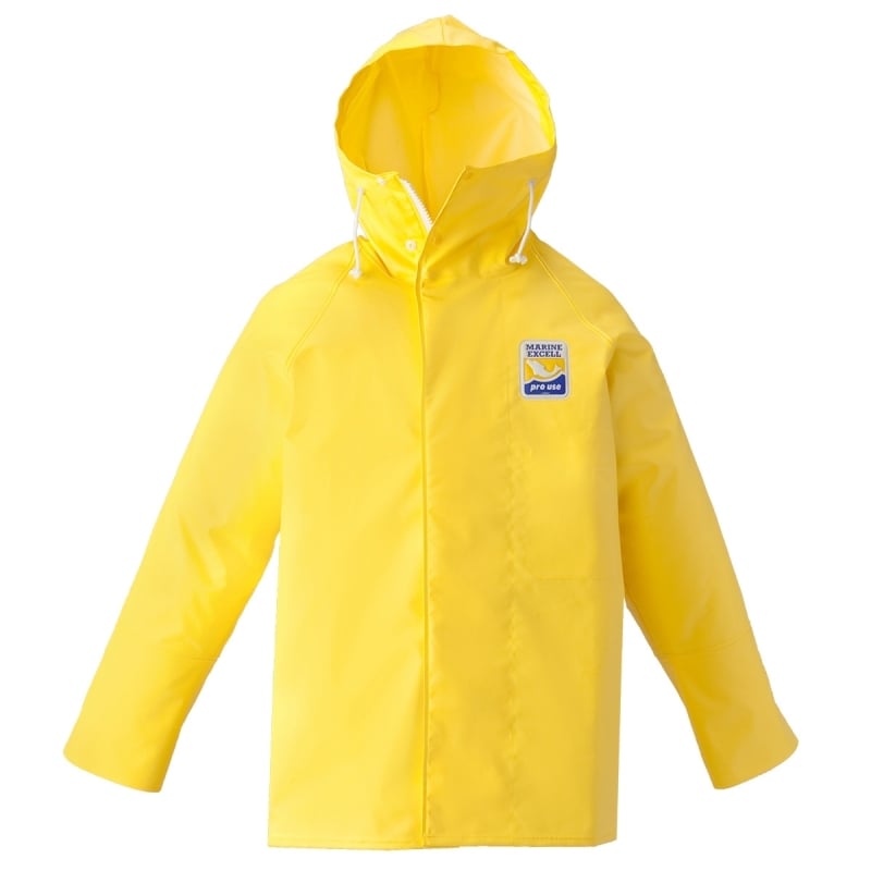
            マリンエクセル　パーカー　イエロー　12030520【サイズ：3L】 / 防水 作業着 作業服【logo034】
          
