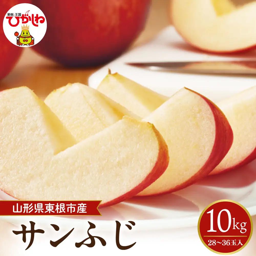 【2026年産】りんご「サンふじ」約10kg(28～36玉入) りんご