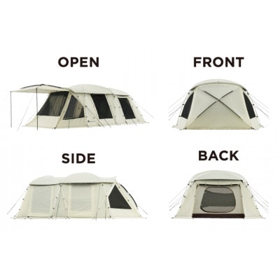 グランベーシック PANELドゥーブル WXL-BC　居住性抜群な大型ルームテント 71101004【1718920】