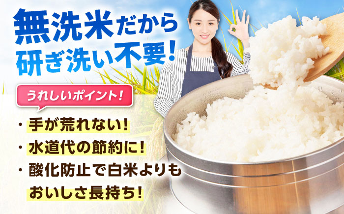 【全6回定期便】特A獲得！さがびより無洗米 6kg　総計36kg 吉野ヶ里町/大塚米穀店 [FCW036]