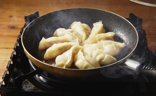 かねしち特製 冷凍肉餃子 80個（1パック10個入り 2パックで1セット×4）_Y109-0005