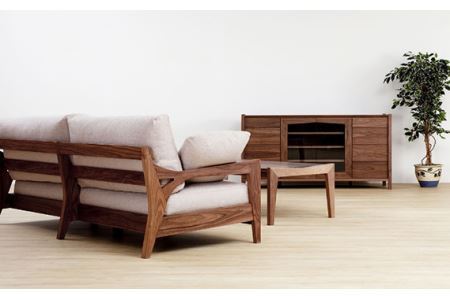 （レッドオーク）AUTHENTICITY FINE SOFA RF M（モカ） No.868-04