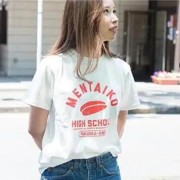 MENTAIKO HIGH SCHOOL Tシャツ（めんたいこハイスクール） | 衣料 ファッション 人気 おすすめ 送料無料 Lサイズ
