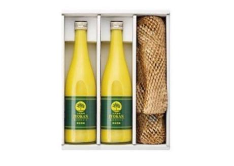 【2025年2月初旬より発送】【自然栽培】宮内伊予柑 皮ごとストレート720ml2本・トニックウォーター200ml2本セット 果汁100％ ジュース 愛媛県産 ノンアルコール