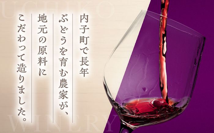 内子夢わいん 赤ワイン (山ぶどう) 約720ml 2本 / ワイン 山ぶどうワイン わいん wine お酒 酒 洋酒 愛媛県 愛媛 内子町 国産ワイン 日本ワイン 果実酒 送料無料 人気 家飲み 宅