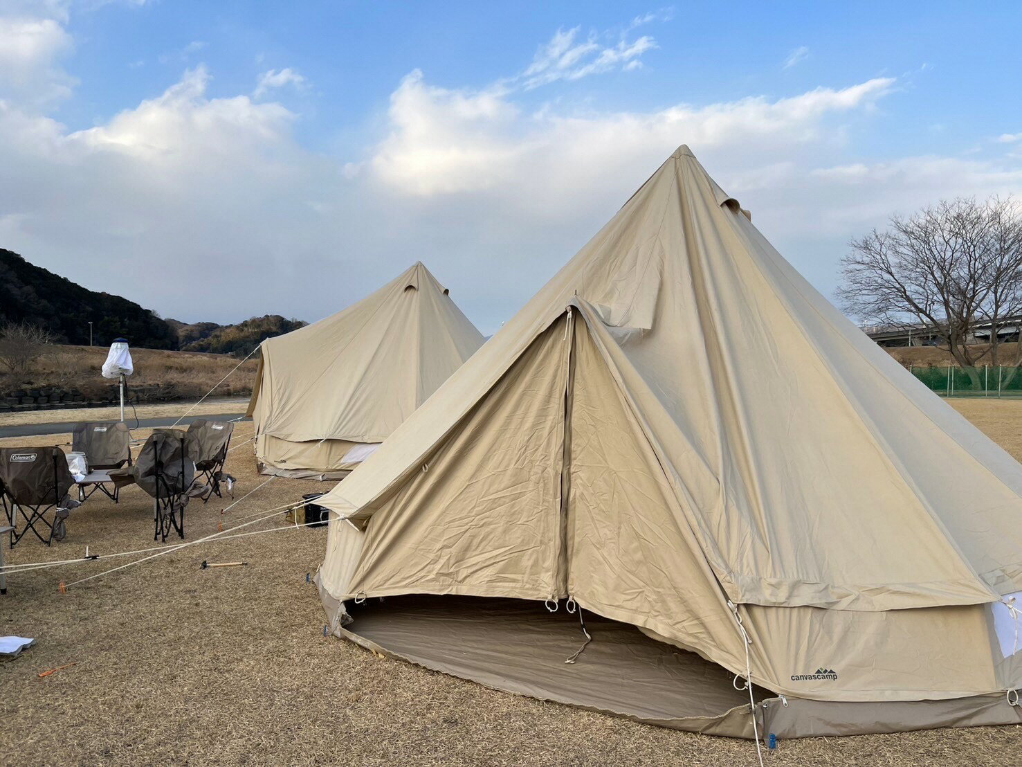 【ふるさと納税】川の駅伊豆城山キャンプ利用券／ アウトドア 自然 満喫 家族 友達 ソロ アクティビティ 体験 チケット 狩野川 富士山 伊豆の国 静岡 静岡県