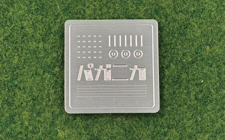 ボールマーカー GAMEOVER 【PAGANICA TOOLS】 瑞浪市 / ジオニック ゴルフ ギフト 高級[AZBQ163]