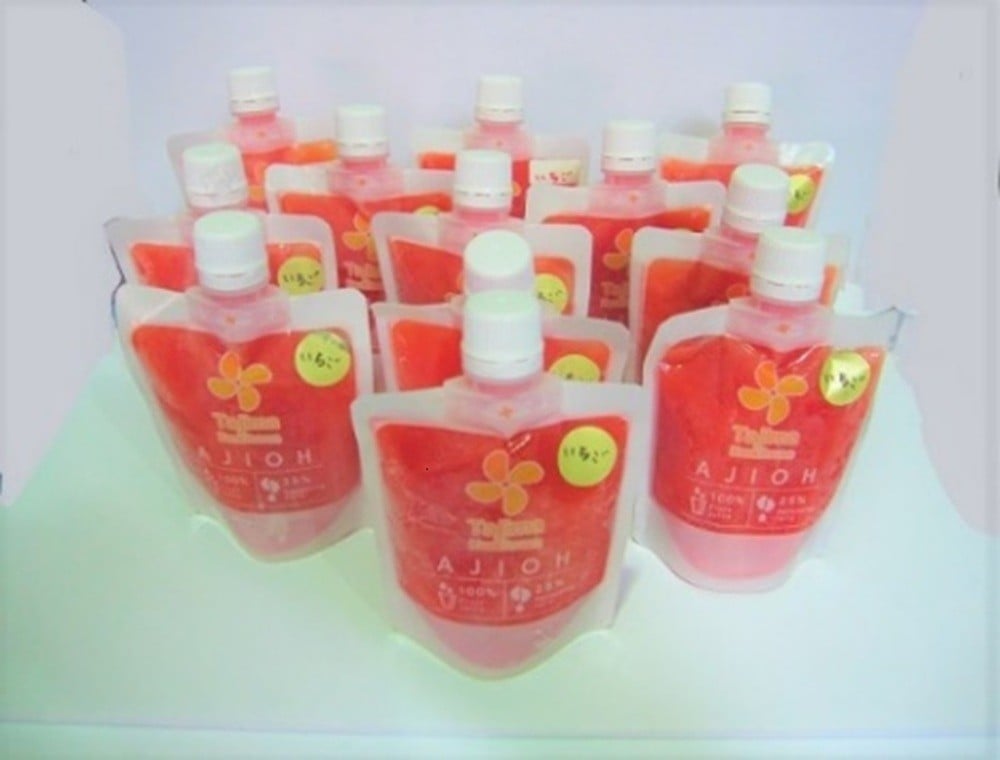 
                  田島柑橘園の完熟冷凍ジュース(いちご)AJIOH12個
                