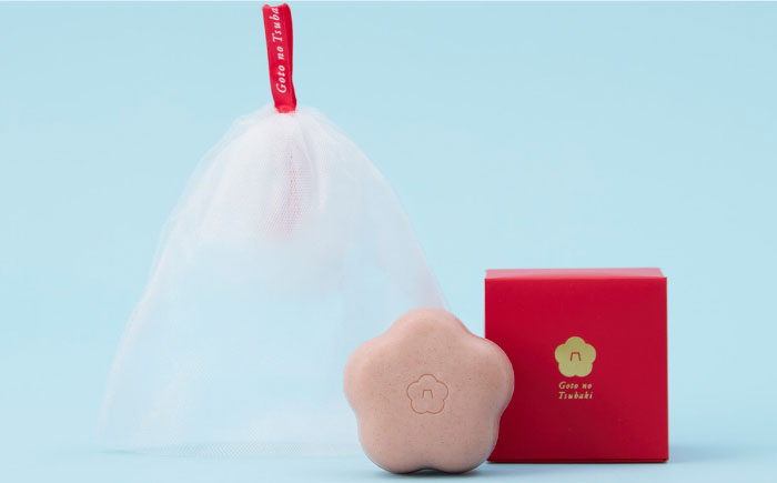 【リボン付き】椿酵母せっけん 60g×6個セット 美容 スキンケア 洗顔 五島市/五島の椿 [PEG038]