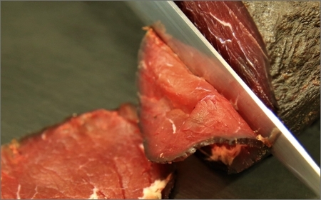 年末配送：日本海牧場のブレザオラ（牛の生ハム）5袋