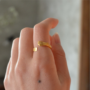 リング アクセサリー ファッション ゴールド 15号 手作り 贈り物 ギフト 誕生日 贈答用 プレゼント かわいい シンプル 受注生産 静岡 沼津 GEZE.