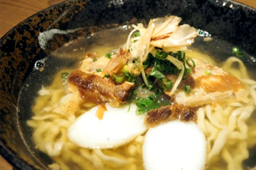【うちなーそば　壱蘭】とろとろ軟骨ソーキ・沖縄そば5食セット （こだわりの自家製生麺）