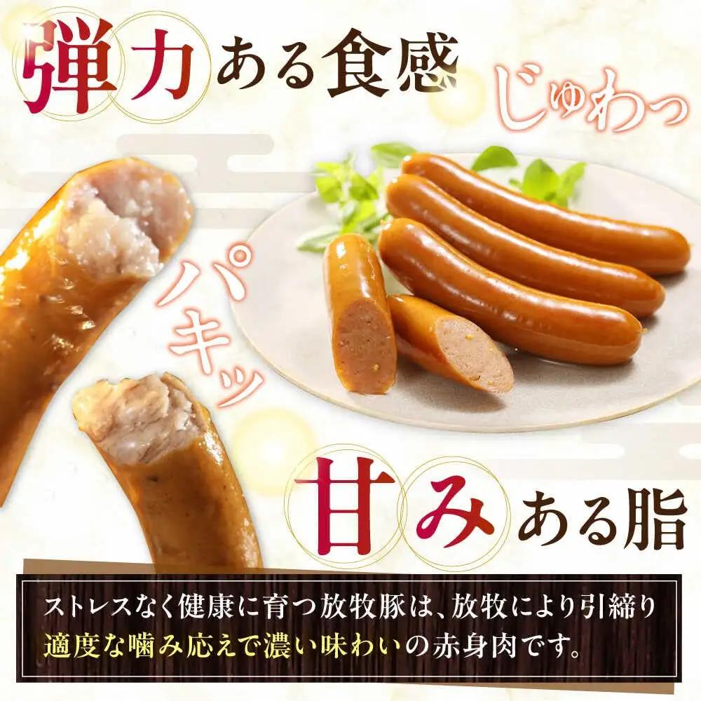 放牧豚 チョリソー 計800g（100g×8） 豚肉 ソーセージ 無添加 無塩せき 北海道 [AXBA099]