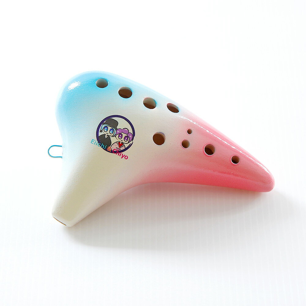 【ふるさと納税】渋沢栄一オカリナ（陶器製） AC調 11ホール Made in Japan 本体・専用ケース・小冊子・外箱 オカリナ アルトC調 キャラクターオカリナ 陶器 信楽粘土 楽器 セット 趣味 音楽 練習 東京都 北区 送料無料