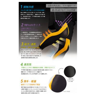 ふるさと納税 江北町 RuntageのアスリートランナーPRO version2 十分丈【LLサイズ　ブラック】 |  | 02