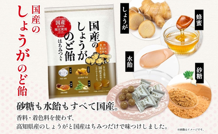 加藤製菓 国産しょうがのど飴 70g×10個 飴 あめ キャンデイー 個包装 国産 日本産 素材の味 素材 ジンジャー 甜菜糖 ショウガ 生姜 酸味 まろやか 優しい味わい 持ち歩き お取り寄せ 送料