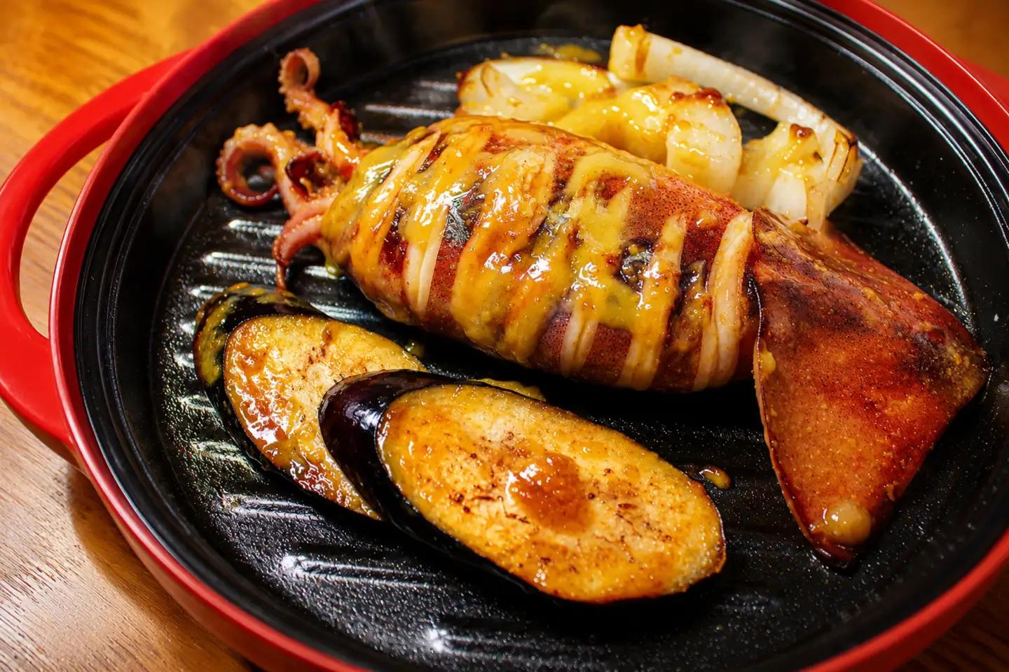 イカ西京焼（姿 200g×3）【冷凍　マイカ　いか　いか焼き　イカ焼き　ふるさと納税　おすすめ　返礼品 人気　北海道産　海産物】（AM0014）
