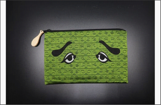 【カラー選択可】博多織 にわかポーチ Ｗ約21cm×Ｈ約13cm ピンク