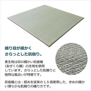 【国産】置き畳 4枚セット 畳 琉球畳 ユニット畳 い草 約65×65×1.5cm厚 イ草 縁なし 日本製 コンパクト【小春/4枚】