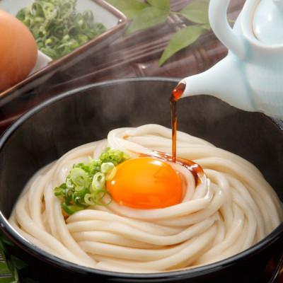 ふるさと納税 まんのう町 【製麺所直送】本場さぬきうどん16人前だし醤油付きぶっかけうどん |  | 01