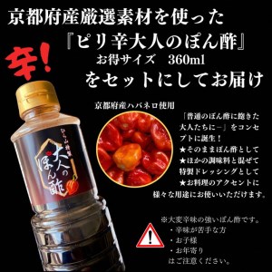 京都府産 黒毛和牛 ロース スライス 500g A4・A5 + ピリ辛ぽん酢 セット【緊急支援】京の肉 ひら山厳選《訳あり コロナ支援 熟成 熟成肉 牛 和牛 肉 牛肉 亀岡牛 京都肉 国産 国産牛 