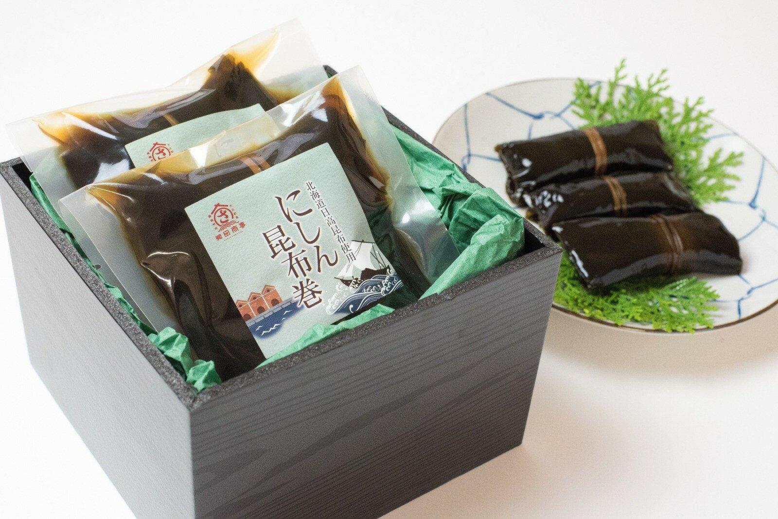 【ふるさと納税】 にしん昆布巻 4袋セット 熨斗 贈答 ギフト 老舗問屋 昆布 ニシン ニシン巻き 昆布巻き おかず おつまみ キャンプ　肴 アウトドア キャンプ 和食 調理済 小分け 箱入り 贈答