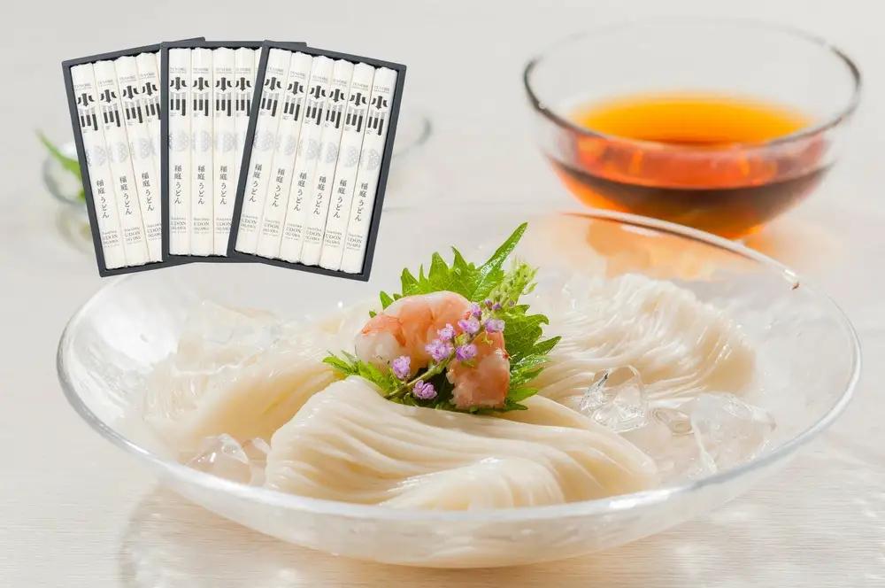 小川の稲庭うどん 110g×6袋(3個セット) 稲庭うどん [H0503]