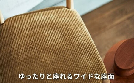 Coccole  ダイニングチェア 椅子 チェア 4脚  天然木 北欧 張地 布 選べる C282A【63_1-001】