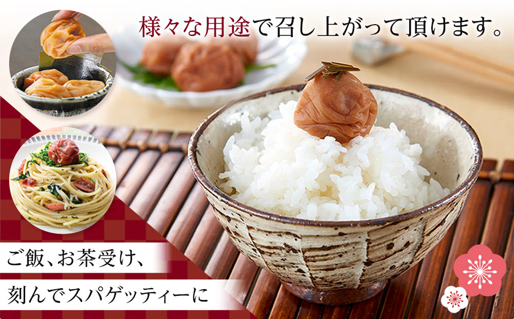 梅心（うめごころ）ながおかや 紀州こんぶ梅 650g