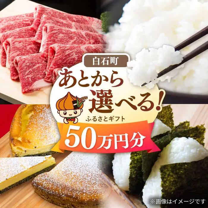 【あとから選べる】佐賀県白石町ふるさとギフト 50万円分 / あとから [IZY018]