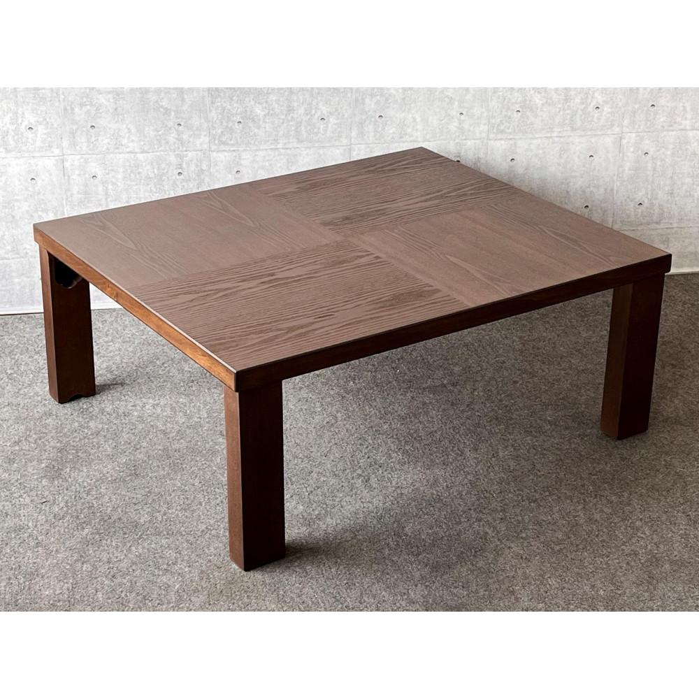 【ふるさと納税】リビングテーブル アーバン　90サイズ　軽量　折りたたみ式 | 1台 軽量 タモ突板貼 折りたたみ式 突板 長方形 新生活 天然木 おしゃれ 木製 インテリア 机 座卓 ローテーブル 人気 おすすめ 香川県 高松市 国産 送料無料