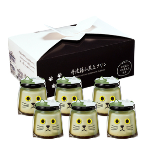 【農家のご当地プリン！】丹波篠山黒豆プリン みどりちゃん（黒枝豆プリン）6個川北黒大豆 兵庫県 丹波篠山市産 黒豆 お菓子 スイーツ デザート [BT21]
