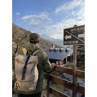 ふるさと納税 上牧町 ALBERTON社の米軍帆布ARMY DUCKのロールバックパック　ブラック色 |  | 01