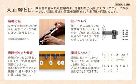 大正琴を弾いてみよう！大正琴とCD付き教則本 入門セット DVD 雑貨 日用品 
