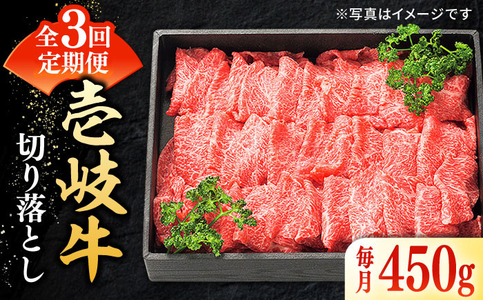 
            【全3回定期便】 特選 壱岐牛 切り落とし 450g《壱岐市》【太陽商事】[JDL025] 肉 牛肉 切り落とし 切落し 切り落し すき焼き しゃぶしゃぶ 赤身 うす切り 薄切り 鍋 定期便 39000 39000円
          