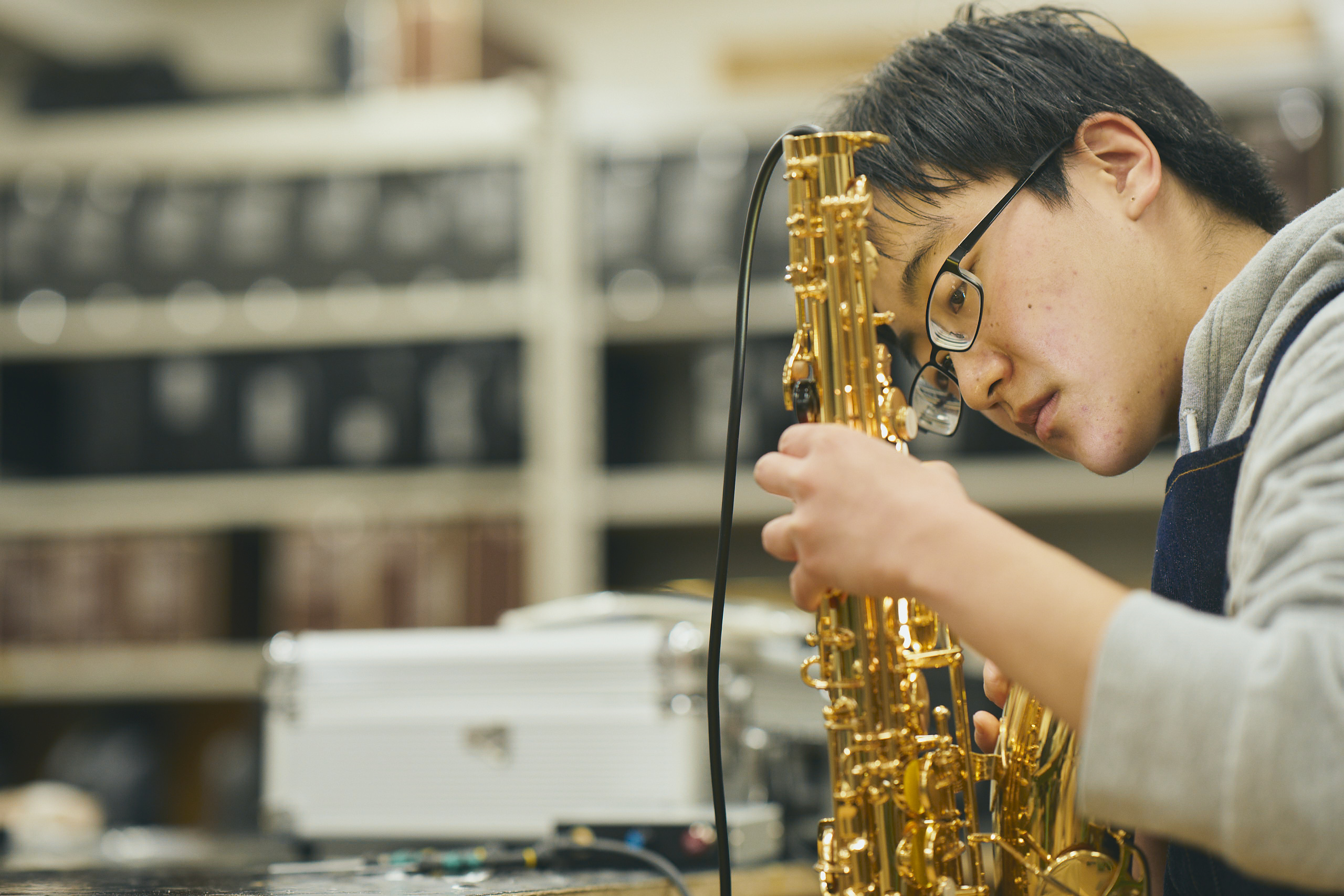 【事前打合せ必須】楽器修繕技術マスターになれる！国立音楽院でお好きな楽器の修理・製作を学べる体験 [管楽器全般・ヴァイオリン・ギター・ベース・ドラムの中から1つ選べる] 体験 音楽 楽器 修理 制作 リペアラー スクール 国立音楽院 東京都 世田谷区