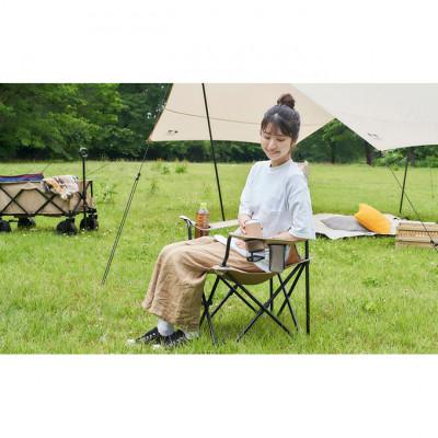 ふるさと納税 大河原町 キャンプチェア　ハイタイプ CC-HIGH ベージュ[53750828] |  | 03