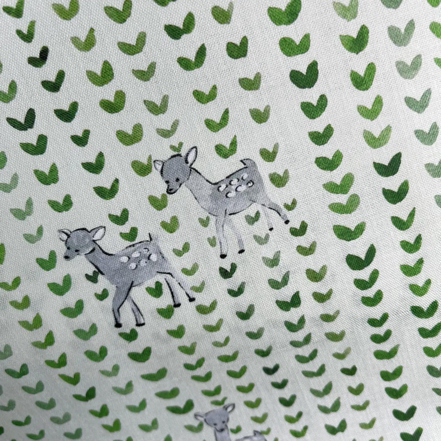 テキスタイル『Leaf＆Deer』【fst006】