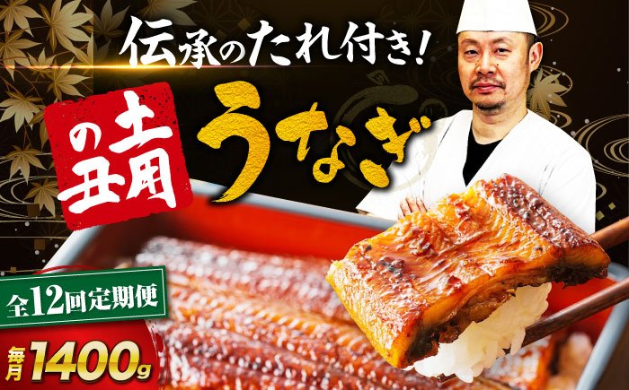 【全12回定期便】 うなぎ 蒲焼き 冷蔵 真空パック 10尾セット（2尾×5箱）　愛媛県大洲市/有限会社 樽井旅館 鰻 うなぎ ひつまぶし 土用の丑の日 ウナギ [AGAH027]