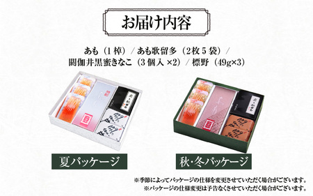 叶 匠寿庵 和菓子詰合せ 季寄せ HKH-30